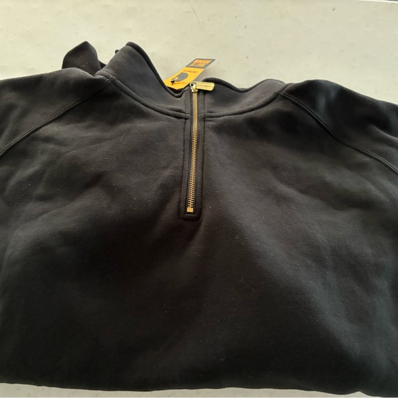 Black Carhartt 1/4 zip with pockets. Brand new with tags never warn. - Picture 1 of 2